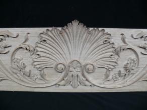 White Oak Fireplace Mantel